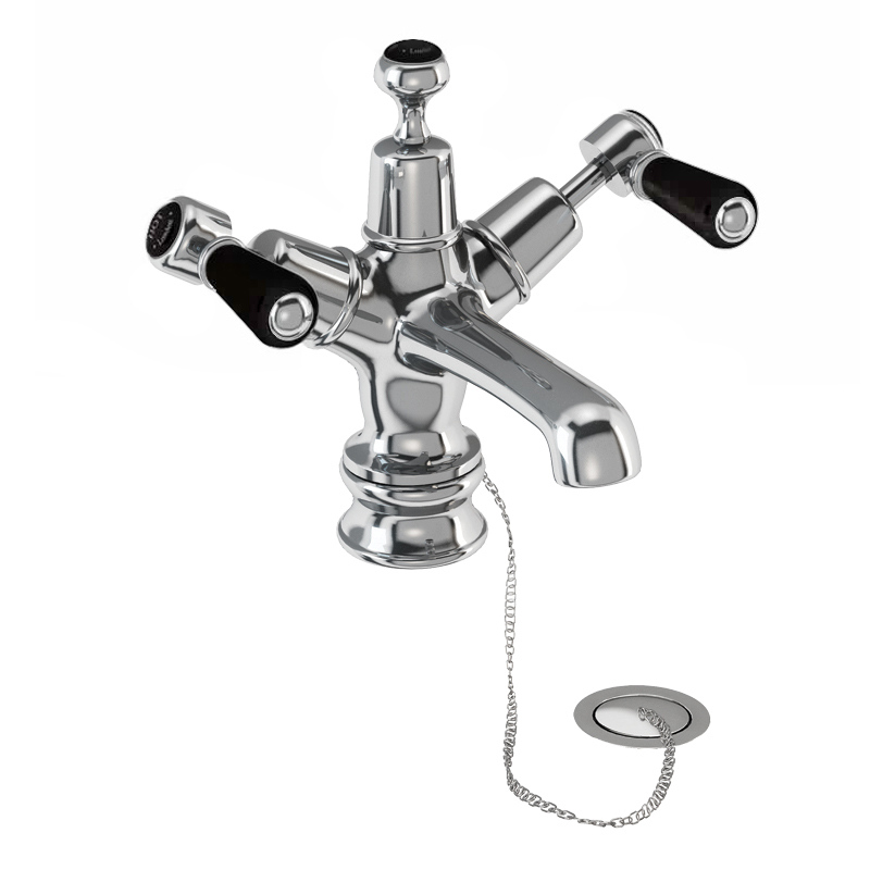 Kensington Regent basin mixer with plug and chain waste